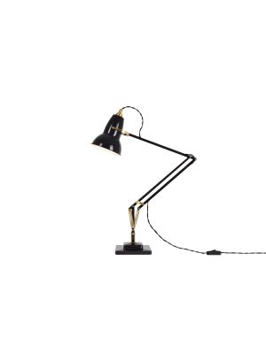 Anglepoise Original 1227 Brass Desk Lamp black