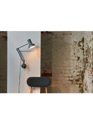 Anglepoise Type 75 Mini Lamp with Wall Bracket grey