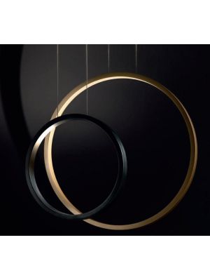 Cini & Nils Assolo 70 pendant lamp gold (at the right)