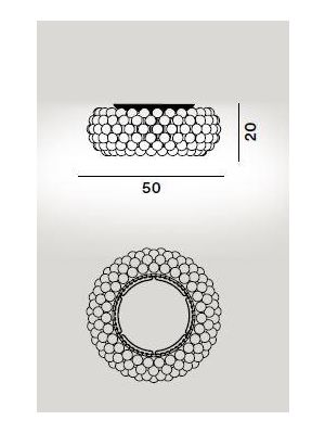 Foscarini Caboche Plus Soffito spare part