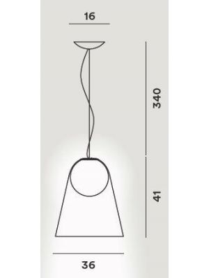 Foscarini Satellight Sospensione spare part