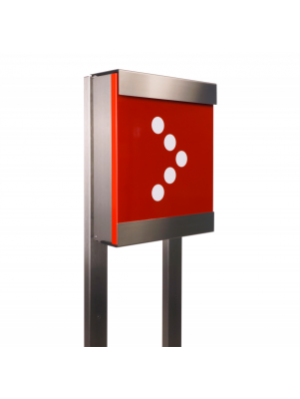 Keilbach - Glasnost Briefkasten mit Stativ