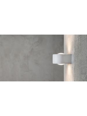 Less'n'more Mimix Concrete Wall Spotlight two-lamp white
