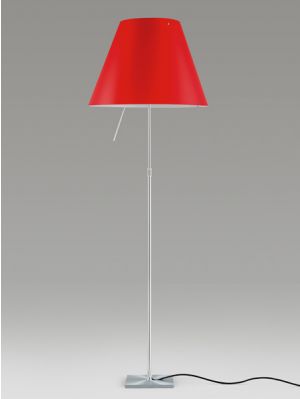 Luceplan Costanza LED Floor primary red
