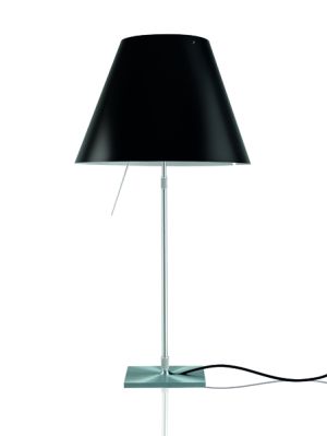 Luceplan Costanza LED Table liquorice black