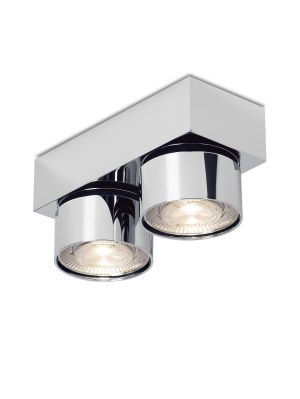 Mawa Wittenberg 4.0 ceiling lamp 2-lights LED chrome