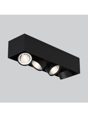 Mawa Wittenberg 4.0 ceiling lamp head-flush 4-lights LED black
