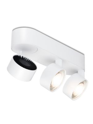 Mawa Wittenberg 4.0 ceiling lamp oval 3-lights LED white