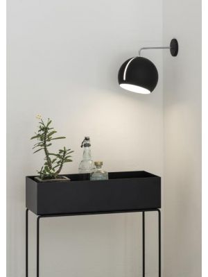 Nyta Tilt Globe Wall without cable black
