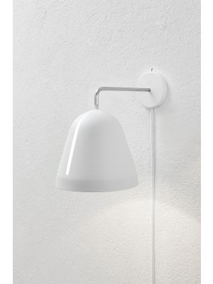 Nyta Tilt Wall white with cable white