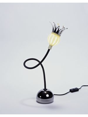 Serien Lighting Poppy Table arm black, shade ceramic