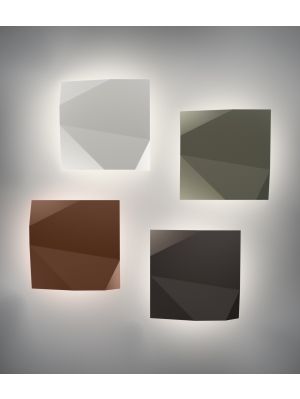 Vibia Origami 4500 white, green, terra dark and brown
